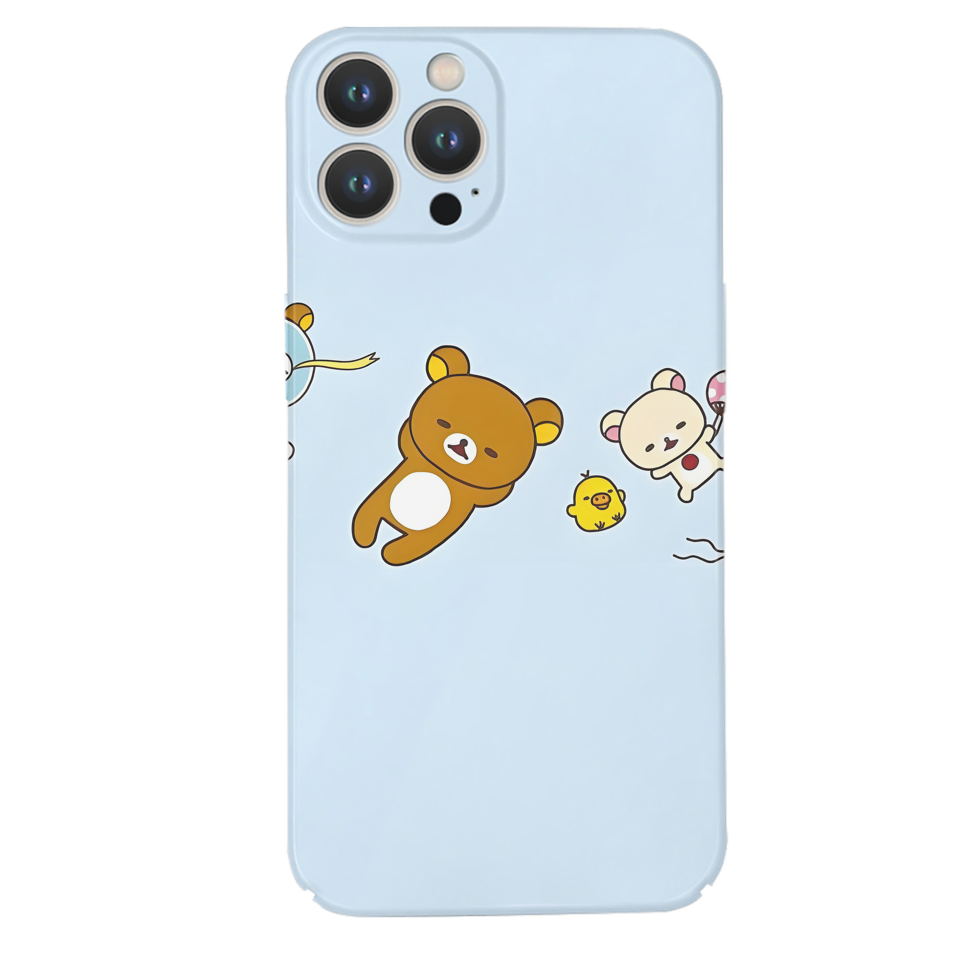 （画像用） リラックマ リラックマ キイロイトリ Rilakkuma Korilakkuma Kiiroitori 【iPhone 14シリーズ対応】ハードケース